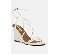 Gram Hunt Ankle Strap Wedge Sandals