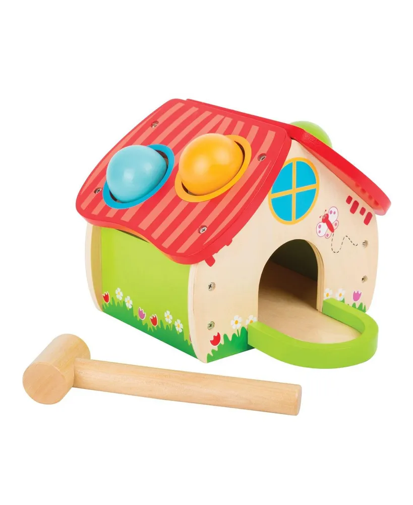 Small Foot Wooden Toddler Hammering House Toy