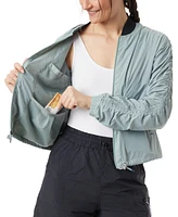 Bass Outdoor Women's Packable Rib-Collar Bomber Jacket