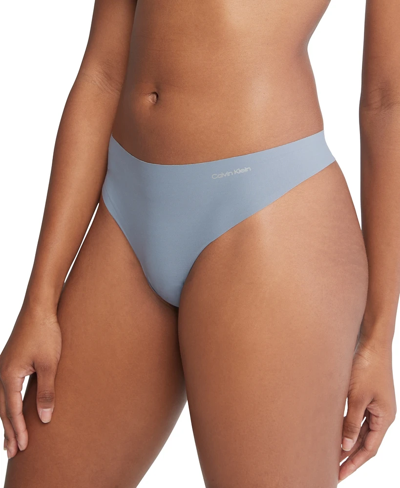 Calvin Klein Women's Invisibles 3-Pack Thong Underwear QD3558