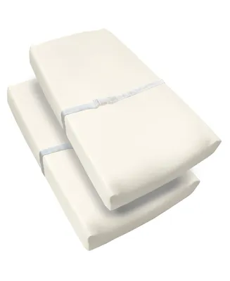 BreathableBaby Waterproof Cover, For 32" x 16" Changing Pad (2-Pack))