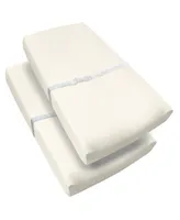 BreathableBaby Waterproof Cover, For 32" x 16" Changing Pad (2-Pack))