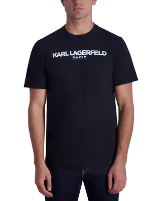 Karl Lagerfeld Paris Men's Slim Fit Short-Sleeve Logo T-Shirt, Created for Macy's