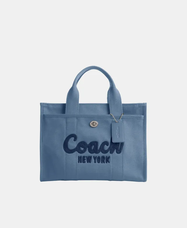 COACH Canvas With Coach Branding Field Tote 30 - Macy's