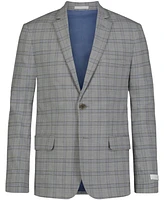 Calvin Klein Big Boys Stretch Deco Plaid Jacket