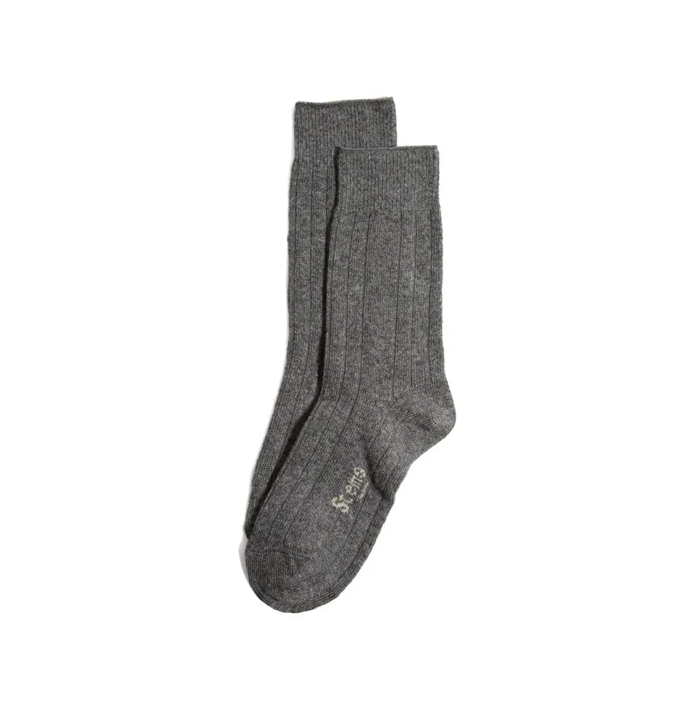 Stems Women's Lux Italian Wool Cashmere Crew Socks Gift Box