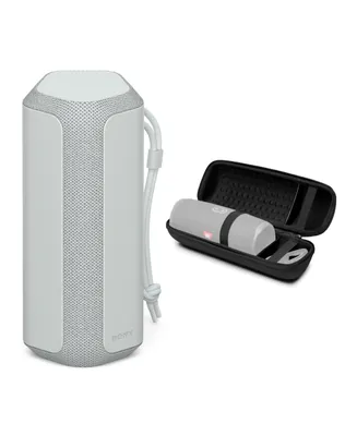 Sony Srs-XE200 X-Series Wireless Ultra Portable Bluetooth Speaker (Gray) Bundle