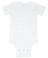 Cozeeme Baby Boys 3 Pack Cuddly Short Sleeve Bodysuits