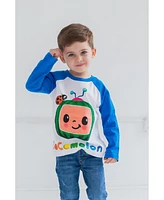 CoComelon Baby Boys Jj Kitty [SizeRangeDescription1] 2 Pack Long Sleeve Graphic T-Shirts [SizeDescription1]