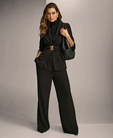 Donna Karan New York Women's Belted Blazer, Regular & Petite Sizes