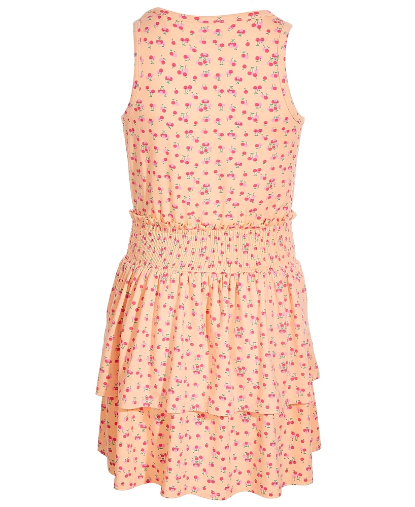 Epic Threads Big Girls Cherry-Print Smocked Dress, Created for Macy's