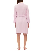 GAPBody Women's Long-Sleeve Ribbed Belted Robe