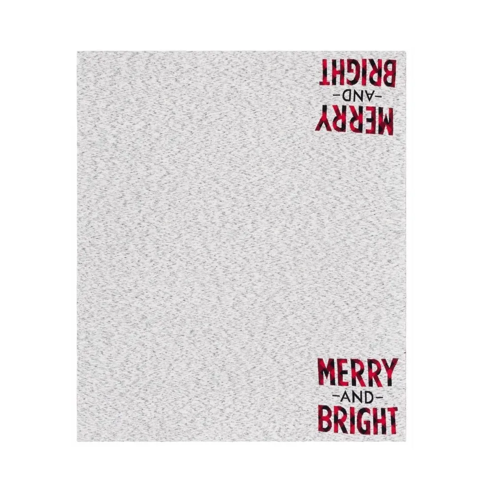 Merry And Bright Throw Blanket