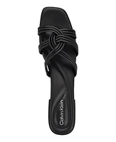 Calvin Klein Women's Tianela Flat Slide Sandals