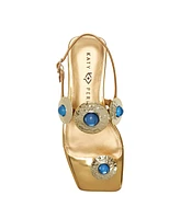 Katy Perry Women's Camie Stone Square Toe Sandals