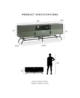 Furniture of America 60" Mdf Wade Modern Composite Tv Stand