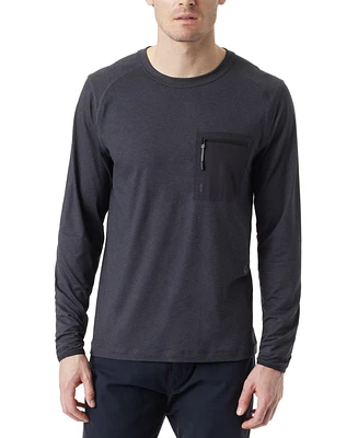 Bass Outdoor Men's Long-Sleeve Utili-Tee T-Shirt