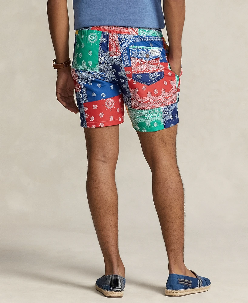 Polo Ralph Lauren Men's 5.75-Inch Traveler Classic Swim Trunks