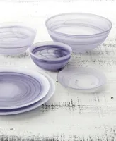 Fortessa La Jolla Glass Bread & Butter Plates, Set of 4