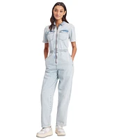 Tommy Jeans Women's Denim Flag Boiler Jumpsuit