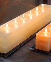 Vance Kitira 12.25" Layered Brick Candle