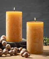 Vance Kitira 8" Timber Pillar Candle