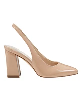 Marc Fisher Ltd Women's Valinda Block Heel Dress Slingback Pumps