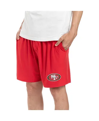 Men's Concepts Sport Scarlet San Francisco 49ers Gauge Jam Two-Pack Shorts Set