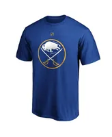 Men's Fanatics Jeff Skinner Royal Buffalo Sabres Authentic Stack Name and Number T-shirt