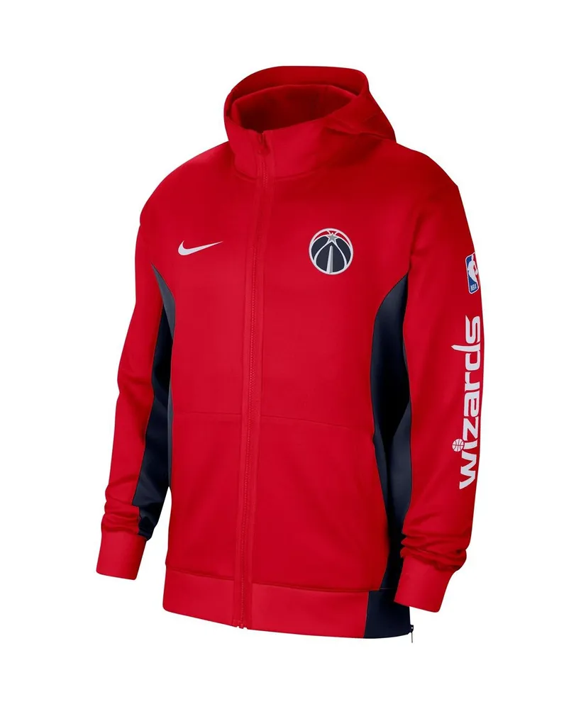 Men's Nike Red Washington Wizards 2023/24 Authentic Showtime Full-Zip Hoodie