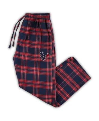 Men's Concepts Sport Navy, Red Houston Texans Big and Tall Ultimate Sleep Pant