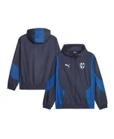 Men's Puma Navy Cf Monterrey 2023/24 Pre-Match Anthem Full-Zip Hoodie Jacket