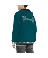 Men's Tommy Hilfiger Midnight Green Philadelphia Eagles Aaron Quarter-Zip Hoodie