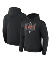 Men's Nfl x Darius Rucker Collection by Fanatics Black Chicago Bears Rock N' Football Pullover Hoodie