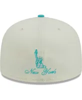 Men's New Era Cream, Mint York Giants City Icon 59FIFTY Fitted Hat