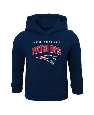 Toddler Boys and Girls Navy New England Patriots Stadium Classic Pullover Hoodie