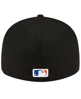 Men's New Era Black York Mets Authentic Collection Alternate On-Field Low Profile 59FIFTY Fitted Hat