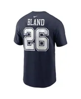 Men's Nike DaRon Bland Navy Dallas Cowboys Player Name and Number T-shirt