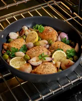 Calphalon Premier Space-Saving Hard-Anodized Aluminum Nonstick 12" Everyday Pan with Lid