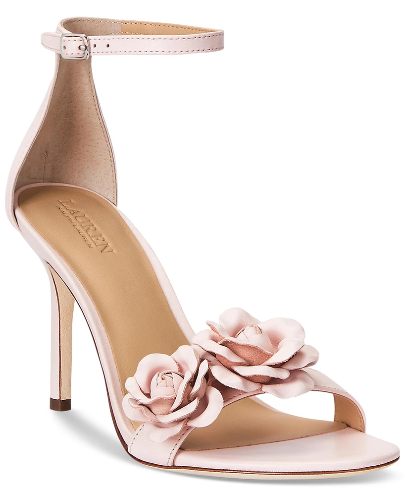 Lauren Ralph Women's Allie Flower Dress Sandals