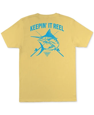Columbia Men's Be Reel Pfg Marlin Graphic T-Shirt
