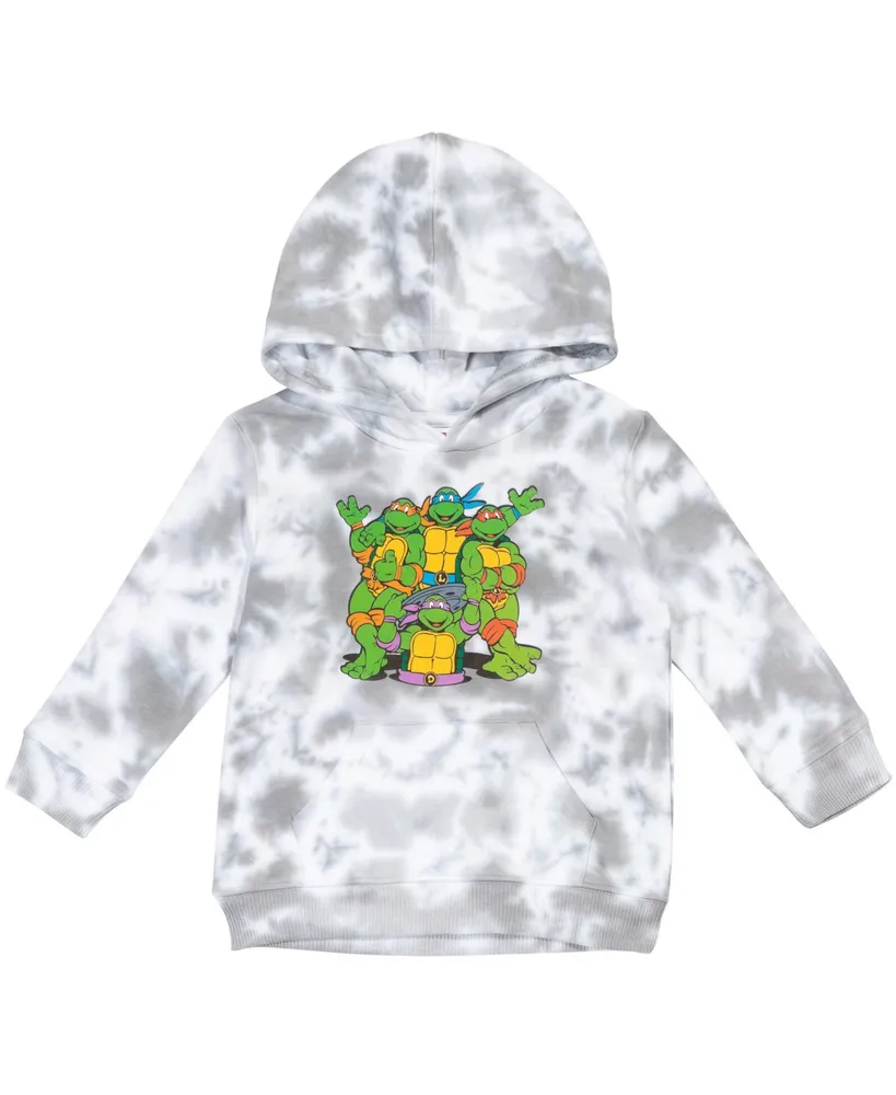 Teenage Mutant Ninja Turtles Toddler Boys Tmnt Leonardo Michelangelo Raphael Fleece Pullover Hoodie