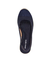 Easy Spirit Women's Margie Slingback Espadrille Wedges - Navy