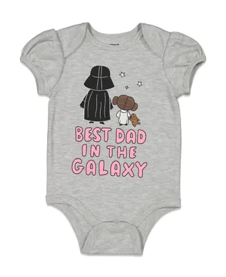 Star Wars Darth Vader Short Sleeve Bodysuit Infant Girls