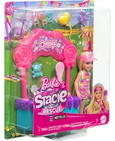 Barbie Chelsea Doll and Lollipop Stand, 10-Piece Toy Play Set with Accessories