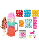 Barbie Pop Reveal Rise and Surprise Gift Set with Scented Doll, Squishy Scented Pet and More, 15 Plus Surprises