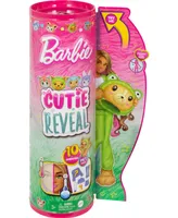 Barbie Cutie Reveal Costume-Themed Series Doll and Accessories with 10 Surprises, Puppy as Frog