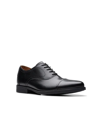 Clarks Men's Collection Whiddon Lace Up Oxford Dress Shoe