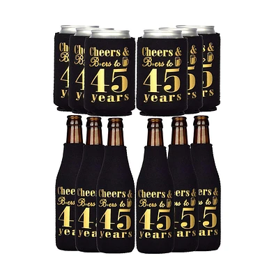 45th Birthday Gifts and Decorations for Men - Can Cooler, Party Supplies, Favors, and Accessories for a Memorable Celebration