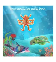 Sea Animals Plush Toys Set of 3 Ocean Sea Creatures - Assorted Pre
